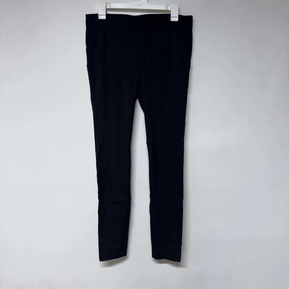 Athleta Athletic Pants Size 8 Women Knit Skinny Stretch Black Comfort